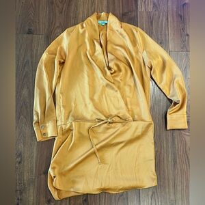 Karlie Mustard Size M Dress